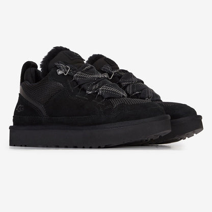 Suede Shearling Low Baskets